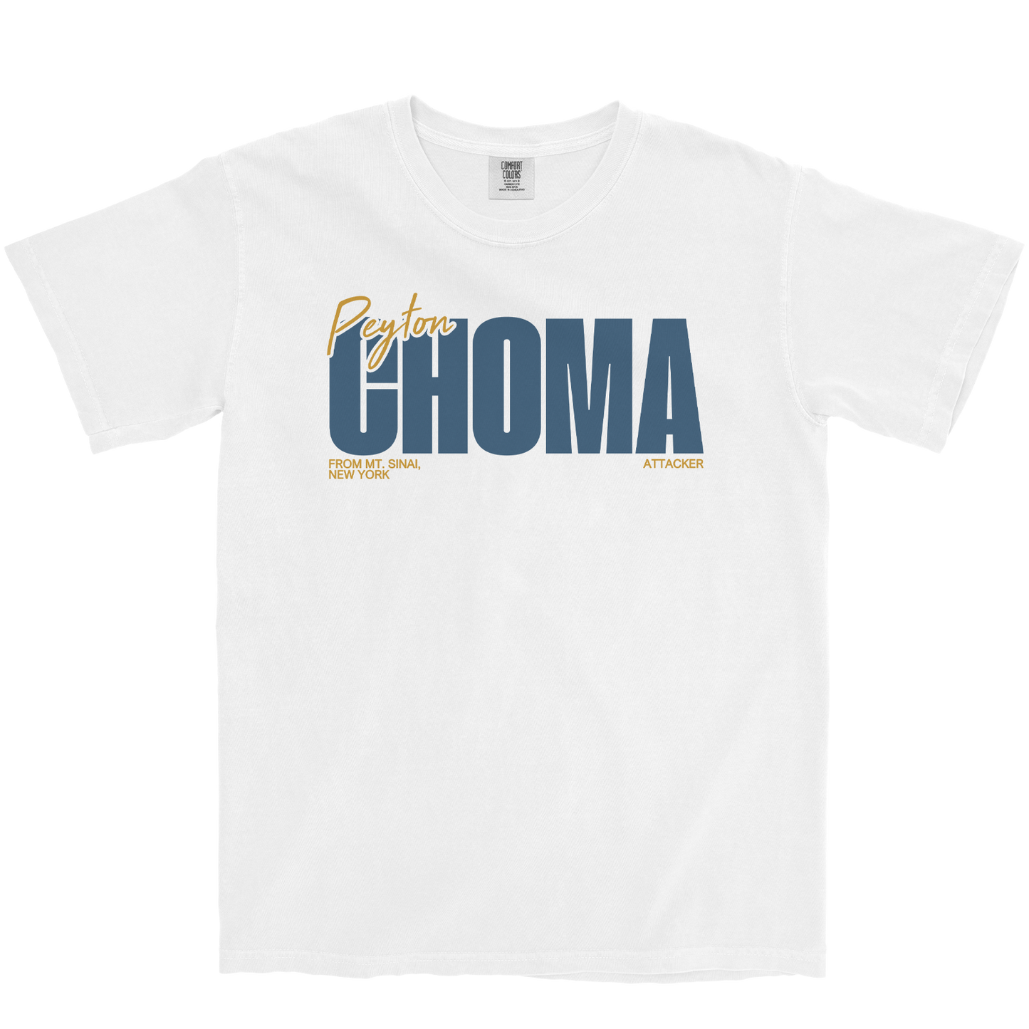 PEYTON CHOMA CLASSIC WHITE TEE