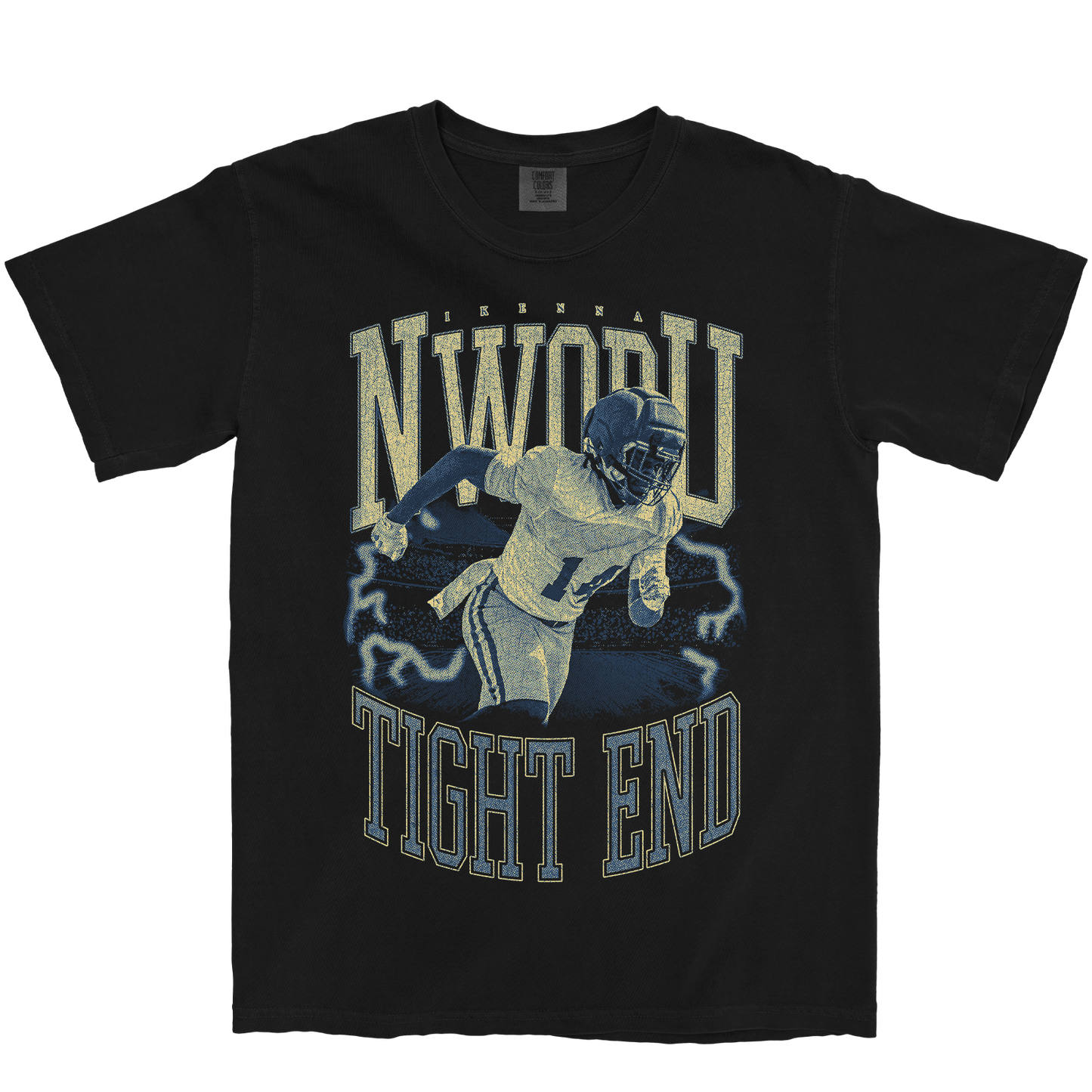 IKENNA NWOBU VINTAGE BLACK TEE
