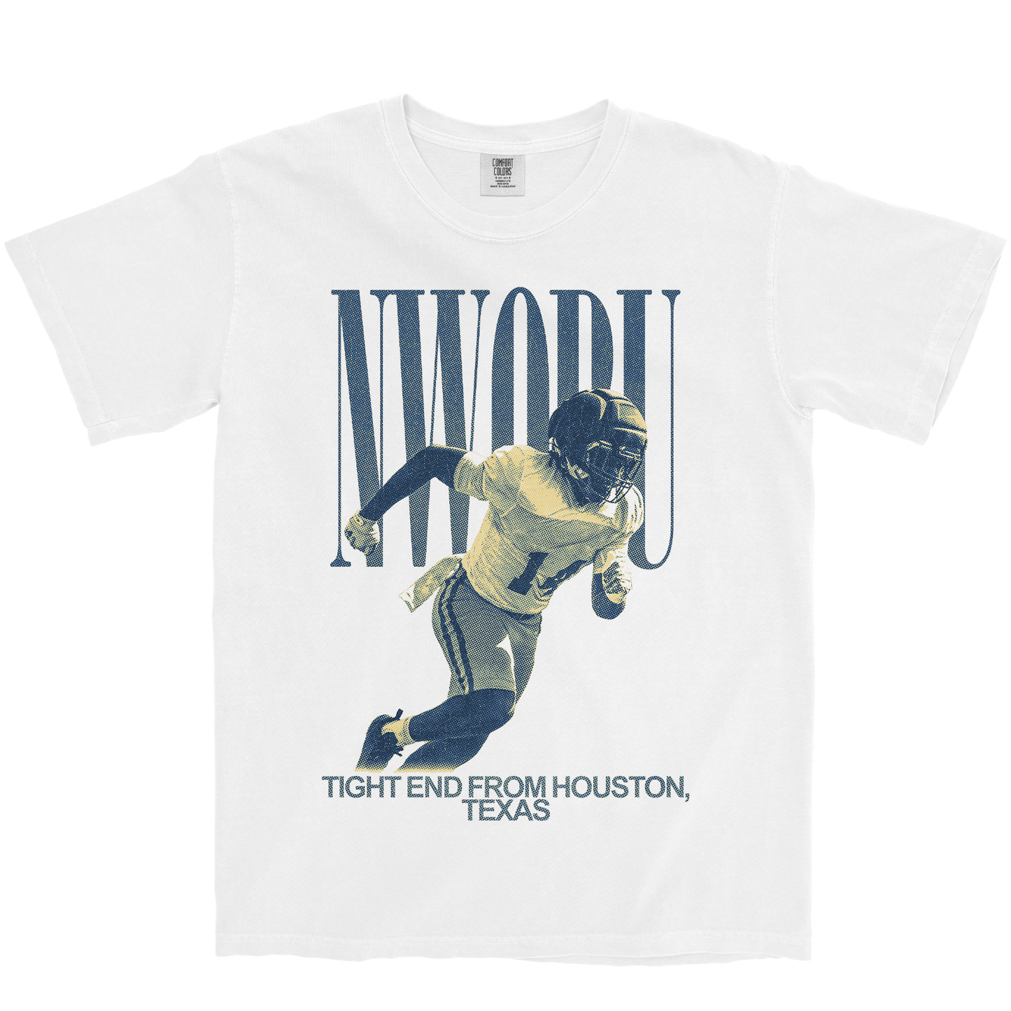 IKENNA NWOBU VINTAGE WHITE TEE