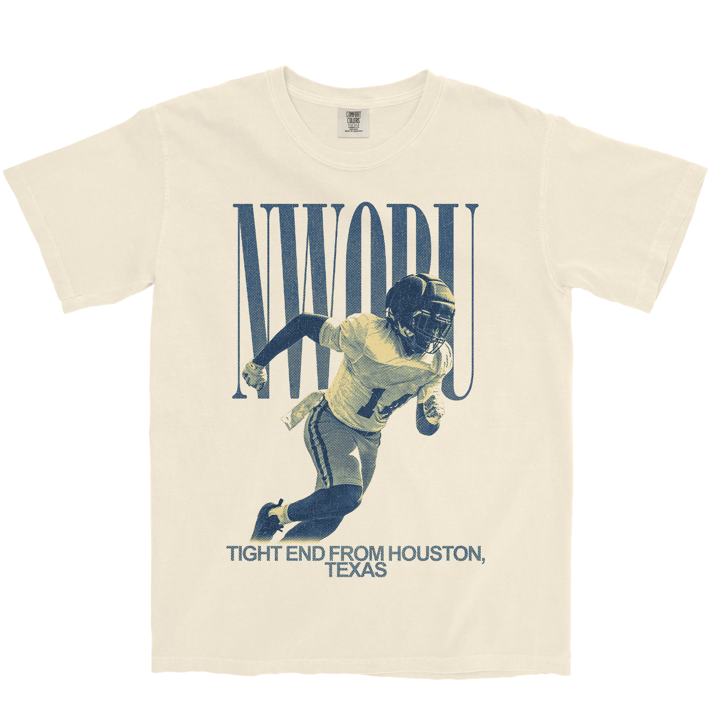 IKENNA NWOBU VINTAGE WHITE TEE
