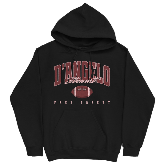 D'ANGELO STEWART RETRO BLACK HOODIE