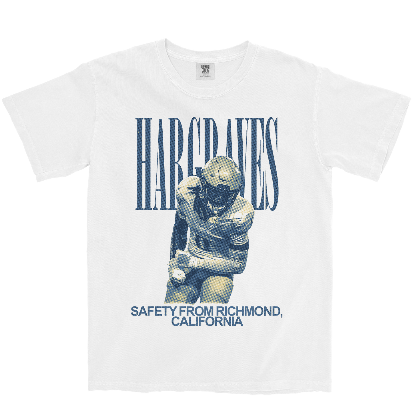 JERMAINE HARGRAVES VINTAGE WHITE TEE