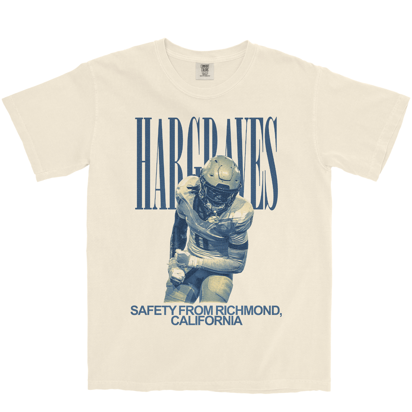 JERMAINE HARGRAVES VINTAGE IVORY TEE