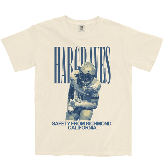 JERMAINE HARGRAVES VINTAGE IVORY TEE