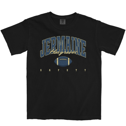 JERMAINE HARGRAVES RETRO BLACK TEE
