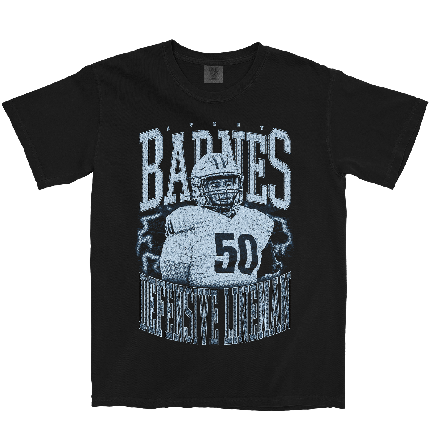 AVERY BARNES VINTAGE BLACK TEE