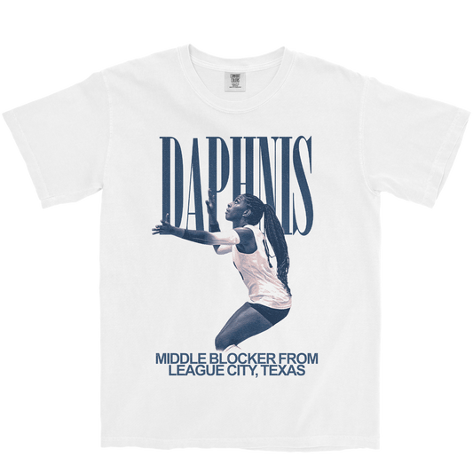 BRITTNEY DAPHNIS VINTAGE WHITE TEE