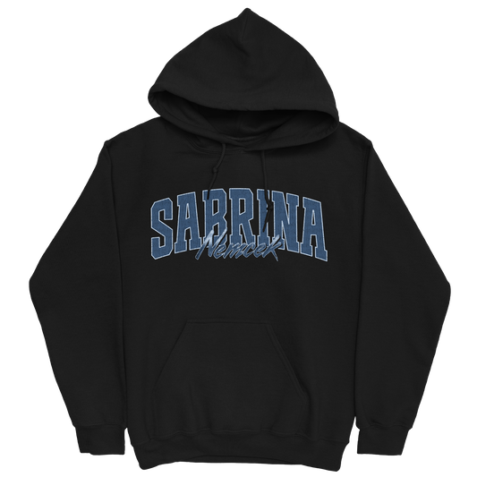 SABRINA NEMCEK RETRO BLACK HOODIE
