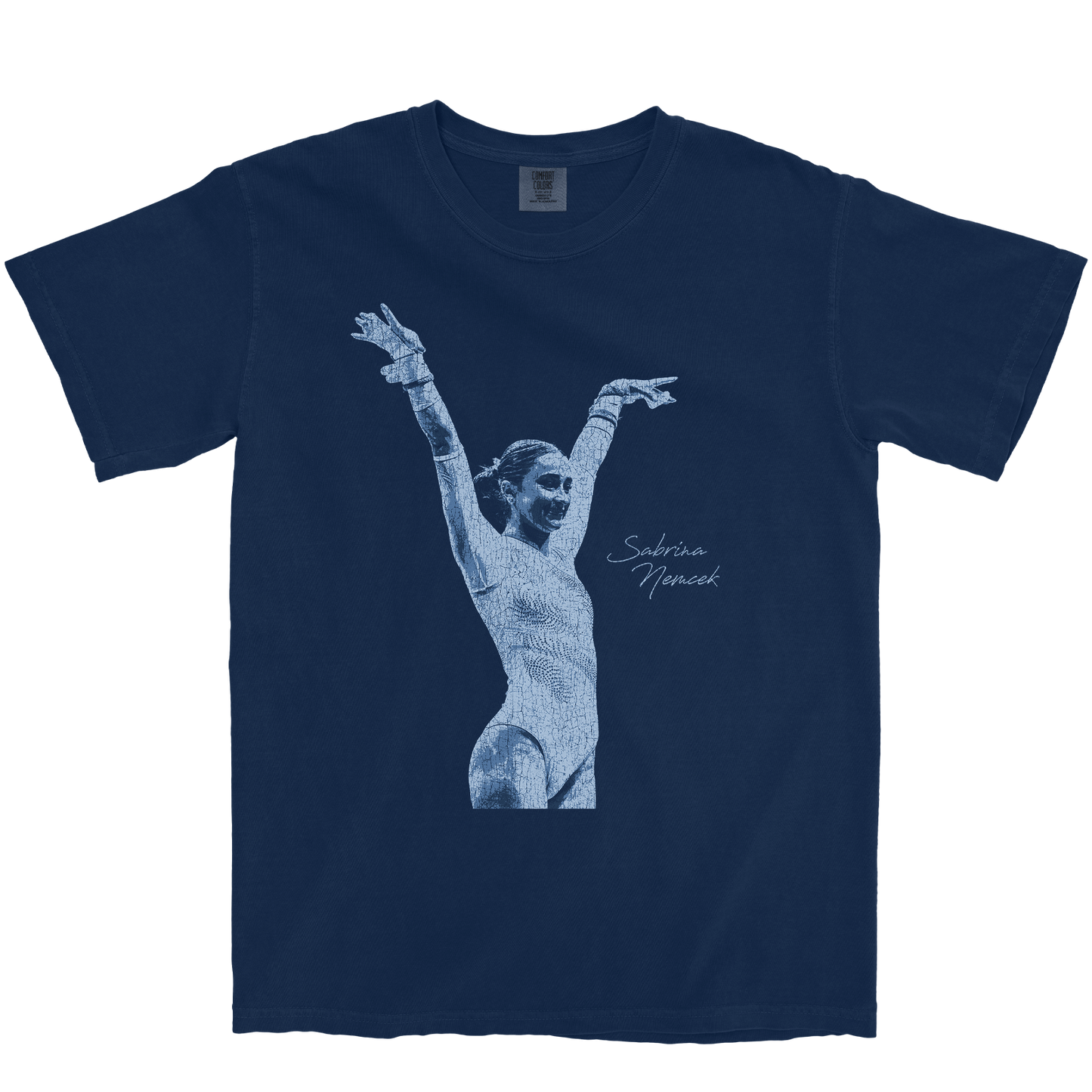 SABRINA NEMCEK CLASSIC NAVY TEE