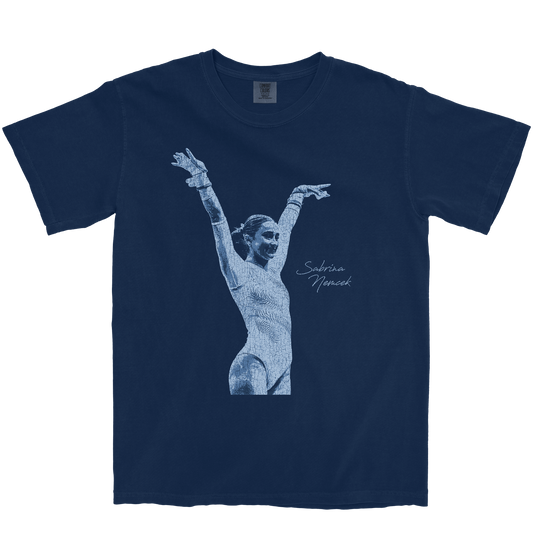 SABRINA NEMCEK CLASSIC NAVY TEE