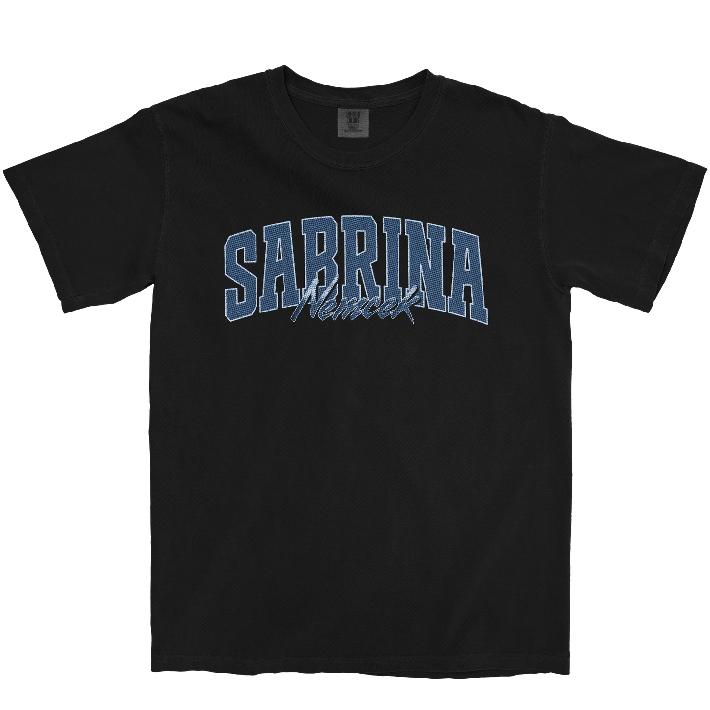 SABRINA NEMCEK RETRO BLACK TEE