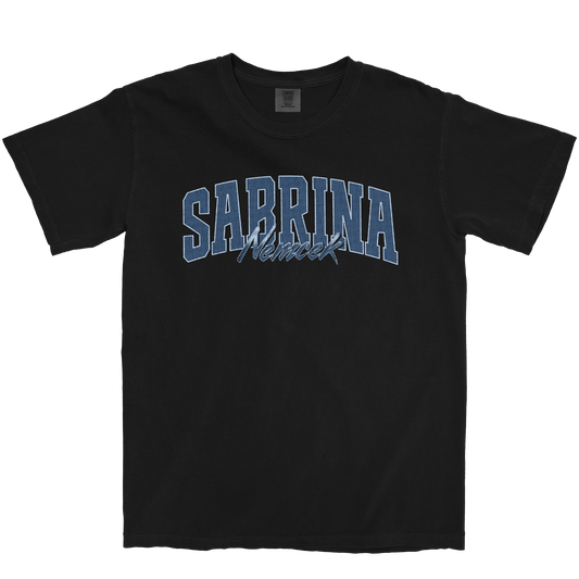 SABRINA NEMCEK RETRO BLACK TEE