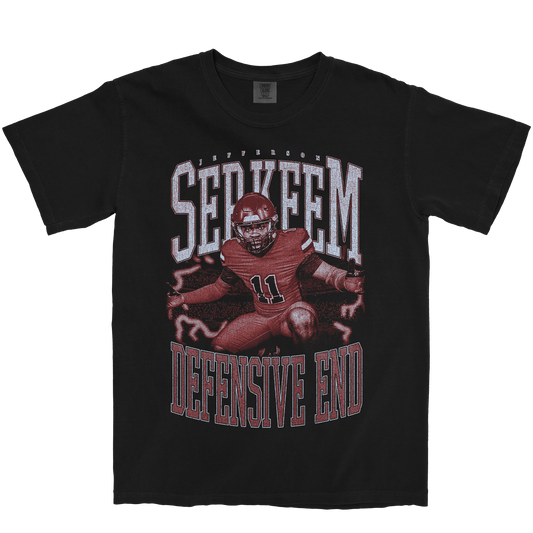 JEFFERSON SERKFEM VINTAGE BLACK TEE