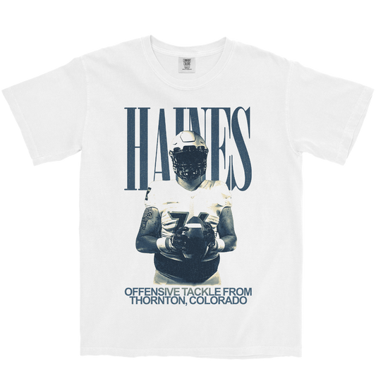 EVAN HAINES VINTAGE WHITE TEE