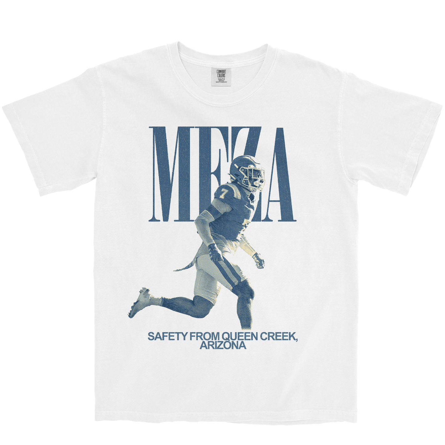 RYAN MEZA VINTAGE WHITE TEE