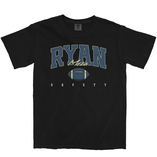 RYAN MEZA RETRO BLACK TEE