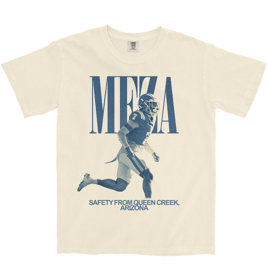 RYAN MEZA VINTAGE IVORY TEE