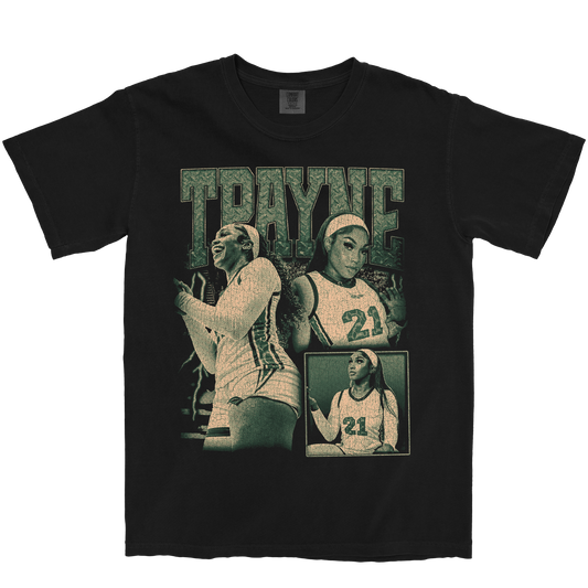 THAILAN PAYNE GRAPHIC BLACK TEE