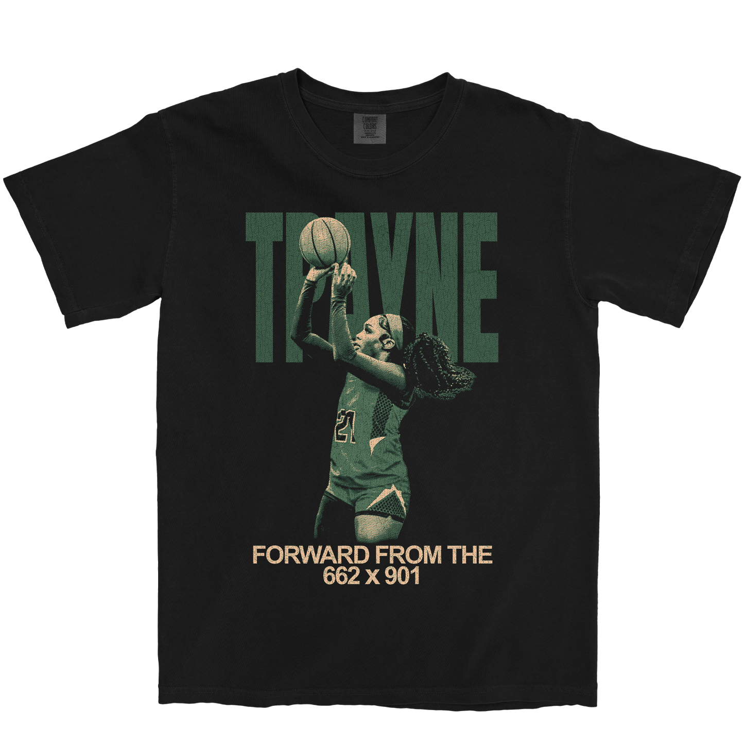THAILAN PAYNE VINTAGE BLACK TEE