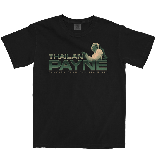 THAILAN PAYNE RETRO BLACK TEE