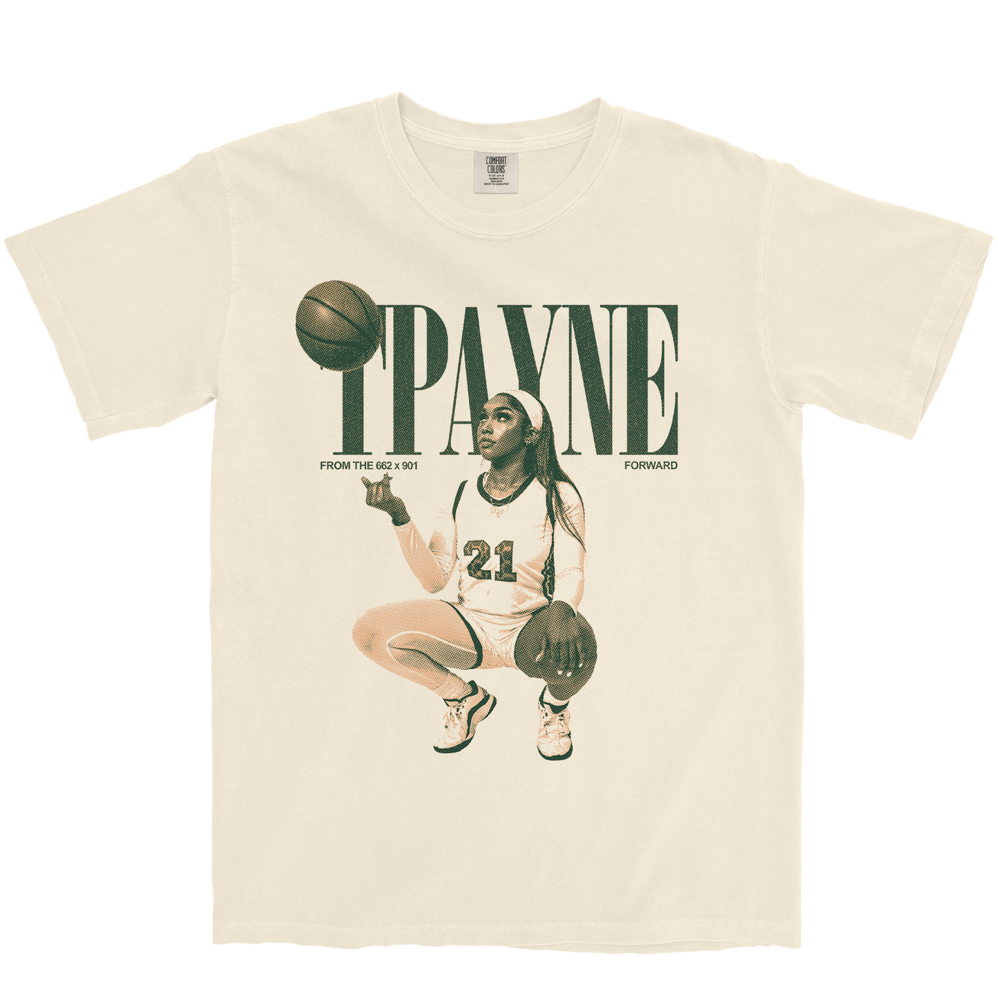 THAILAN PAYNE VINTAGE IVORY TEE