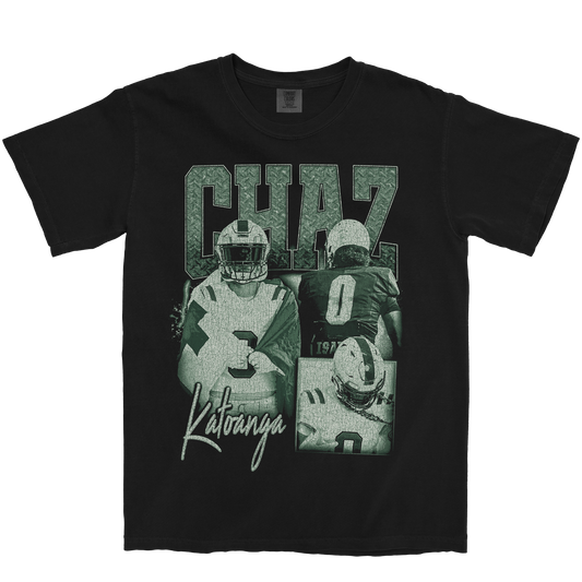 CHAZ KATOANGA GRAPHIC BLACK TEE