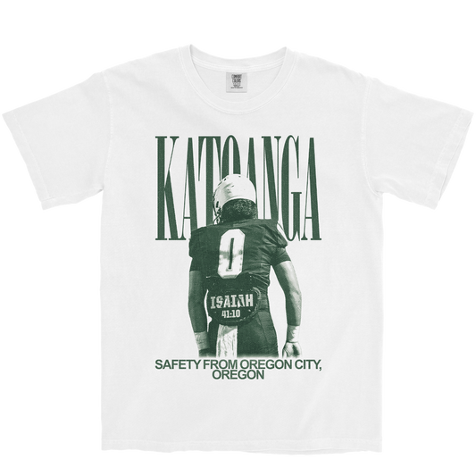 CHAZ KATOANGA VINTAGE WHITE TEE