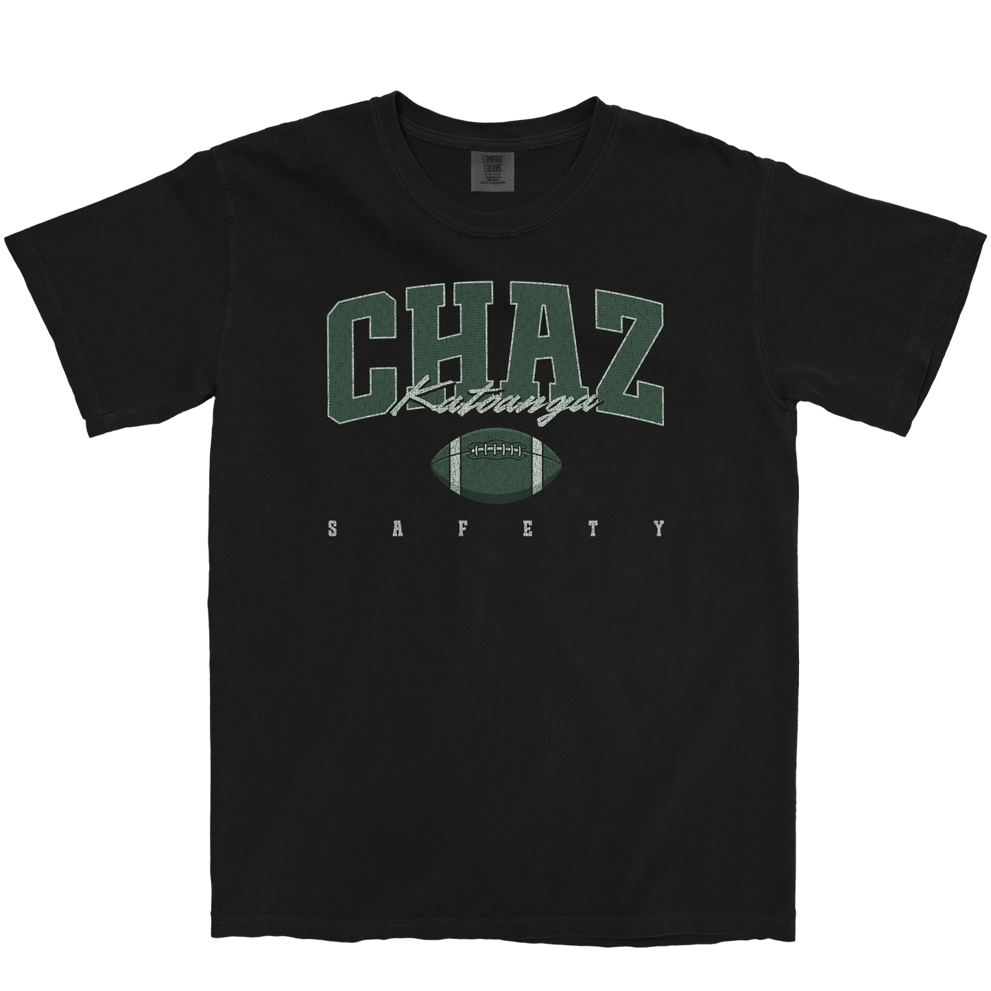 CHAZ KATOANGA RETRO BLACK TEE