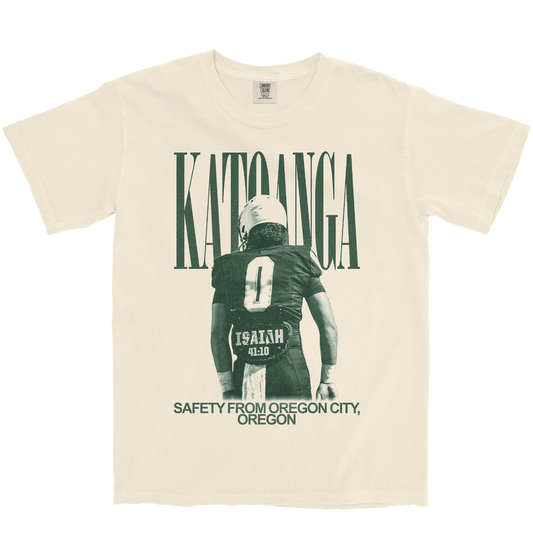 CHAZ KATOANGA VINTAGE IVORY TEE