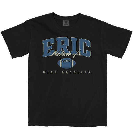 ERIC NELSON JR. RETRO BLACK TEE