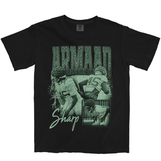 ARMAAD SHARP GRAPHIC BLACK TEE