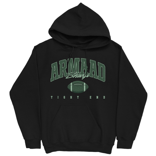 ARMAAD SHARP RETRO BLACK HOODIE