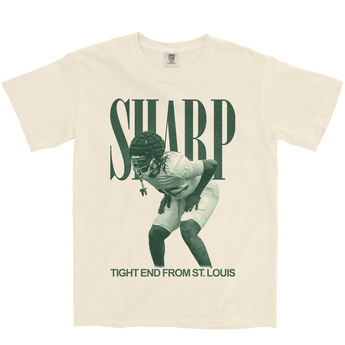 ARMAAD SHARP VINTAGE IVORY TEE