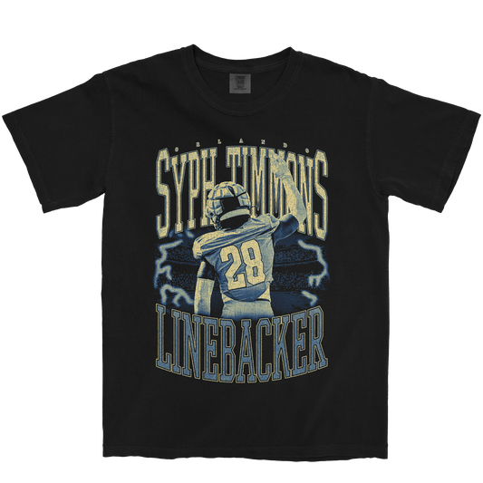 ORLANDO SYPH-TIMMONS VINTAGE BLACK TEE