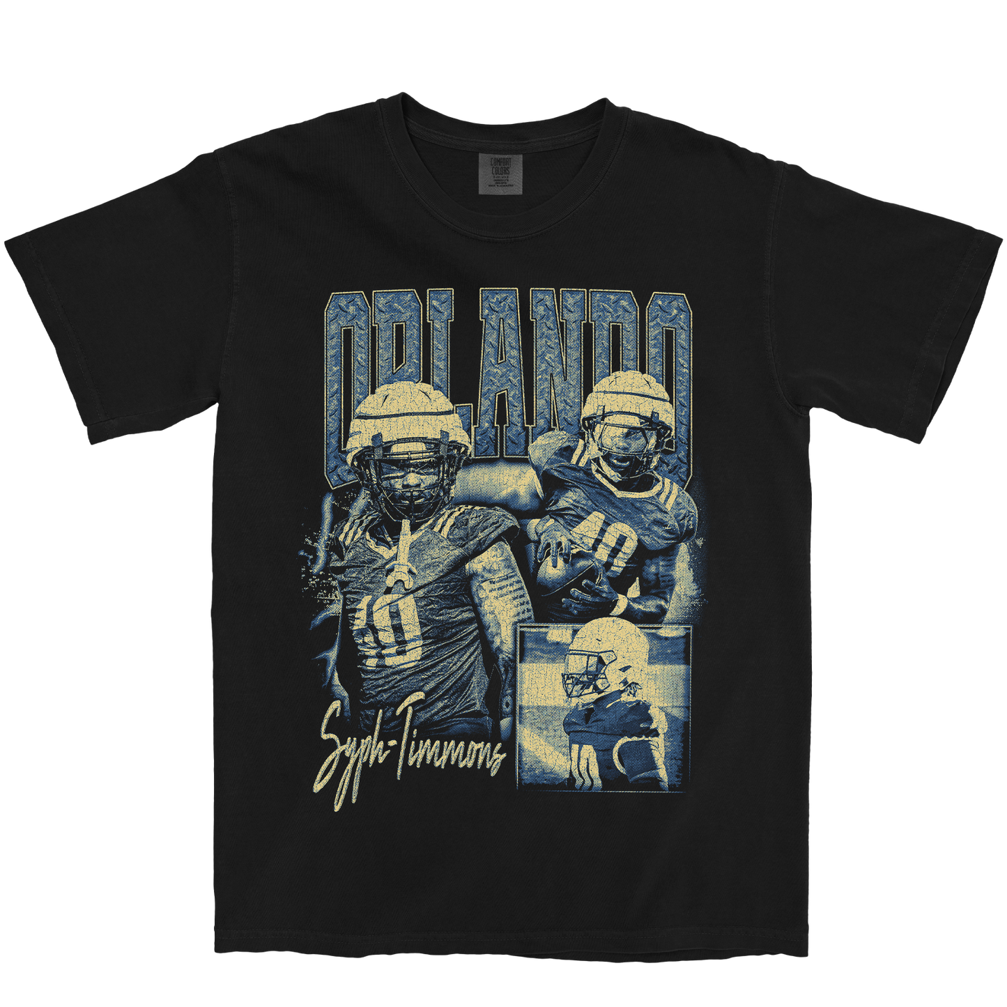 ORLANDO SYPH-TIMMONS GRAPHIC BLACK TEE