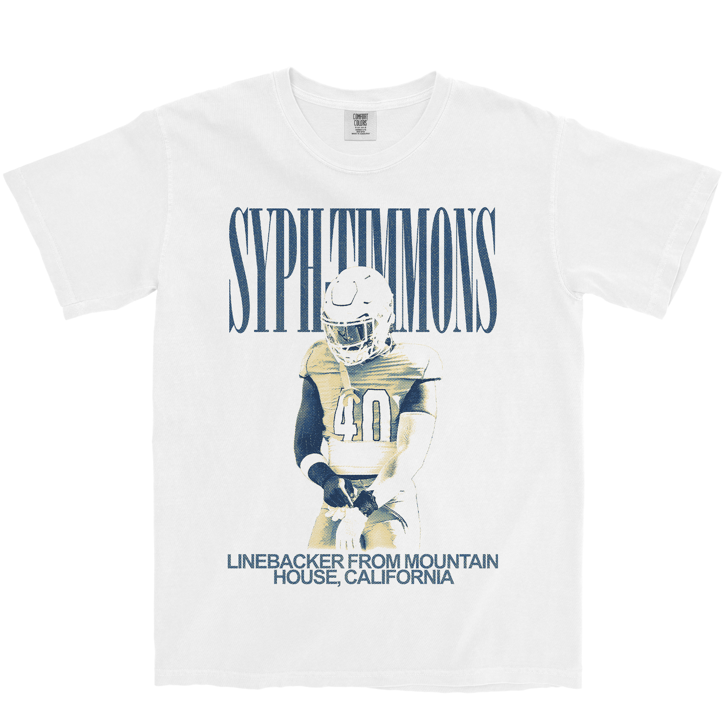ORLANDO SYPH-TIMMONS VINTAGE WHITE TEE