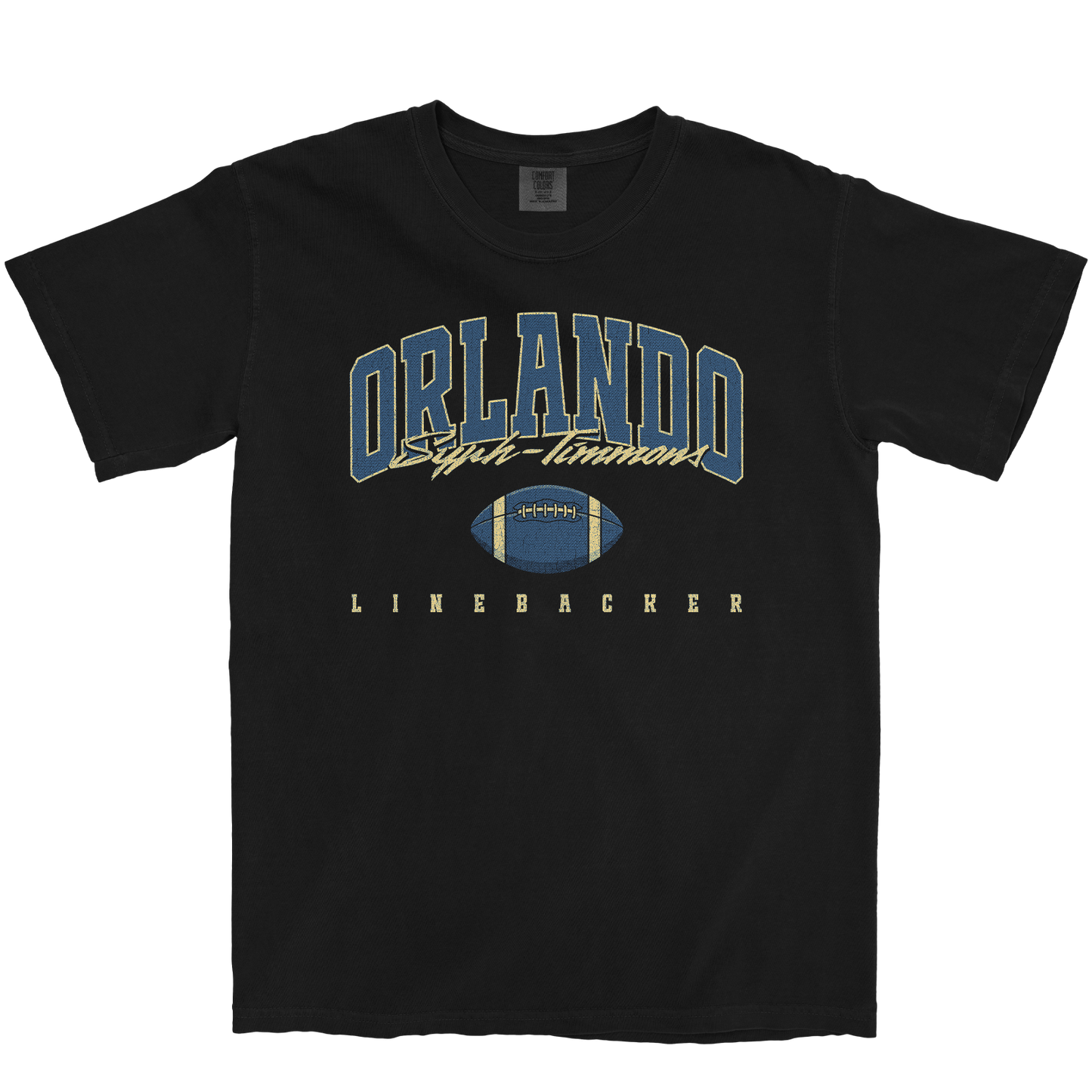 ORLANDO SYPH-TIMMONS RETRO BLACK TEE