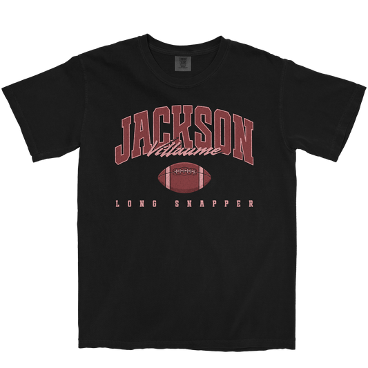 JACKSON VILLAUME RETRO BLACK TEE