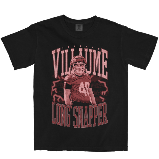 JACKSON VILLAUME VINTAGE BLACK TEE