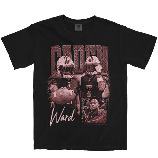 CADEN WARD GRAPHIC BLACK TEE