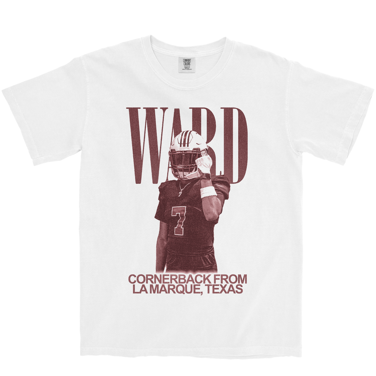 CADEN WARD VINTAGE WHITE TEE