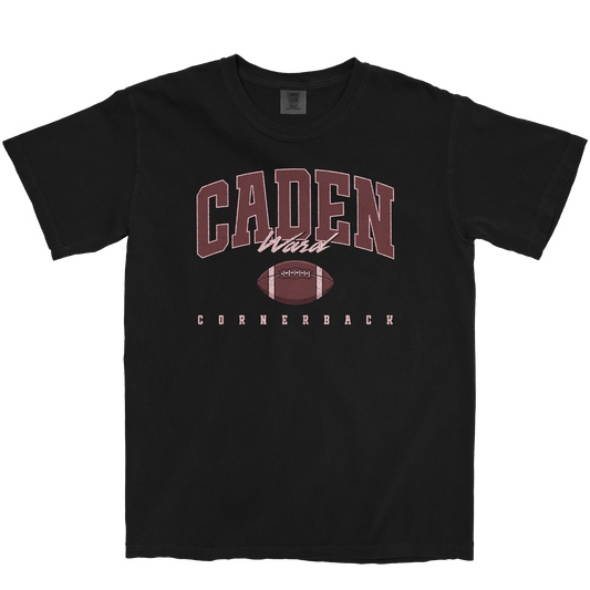 CADEN WARD RETRO BLACK TEE