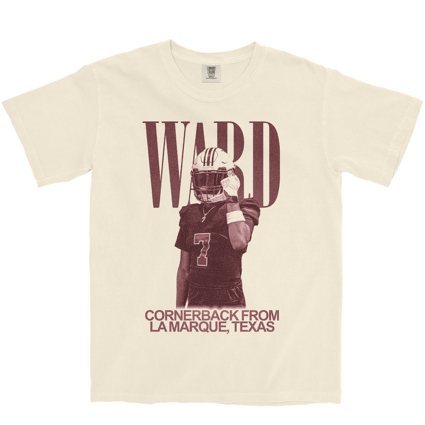 CADEN WARD VINTAGE IVORY TEE