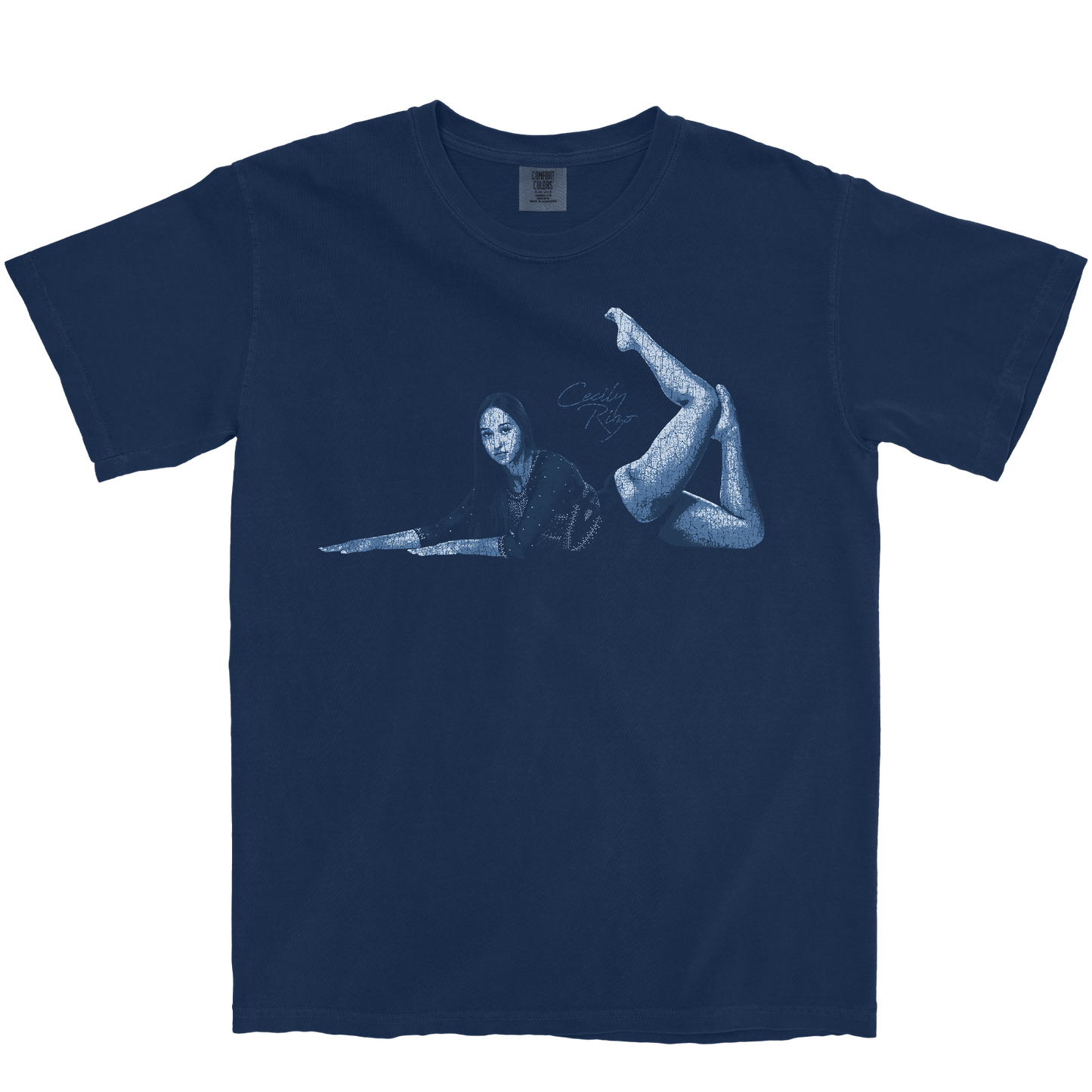 CECILY RIZO CLASSIC NAVY TEE