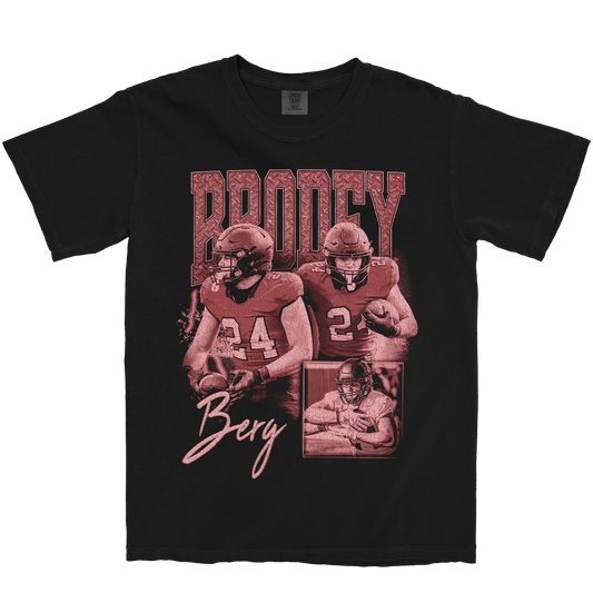 BRODEY BERG GRAPHIC BLACK TEE