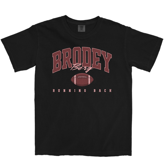 BRODEY BERG RETRO BLACK TEE