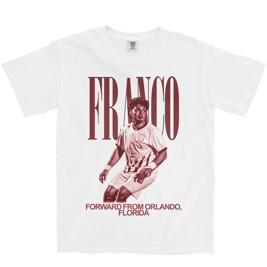 GIANLUCA FRANCO VINTAGE WHITE TEE