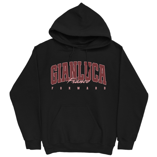 GIANLUCA FRANCO RETRO BLACK HOODIE