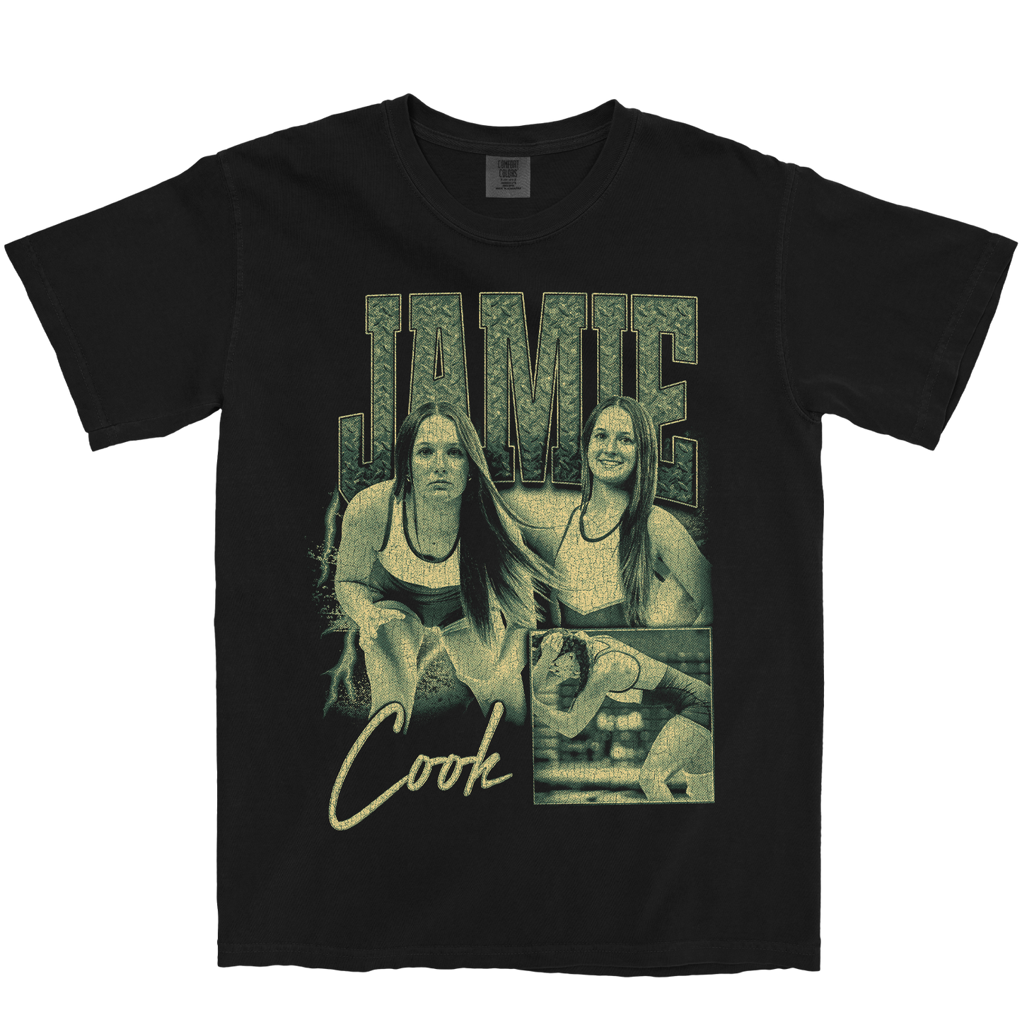 JAMIE COOK GRAPHIC BLACK TEE