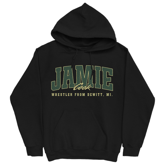JAMIE COOK RETRO BLACK HOODIE